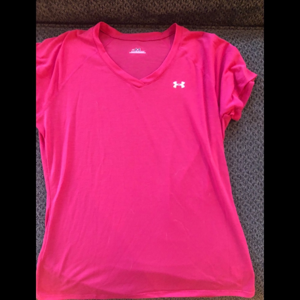 Under Armour medium pink top